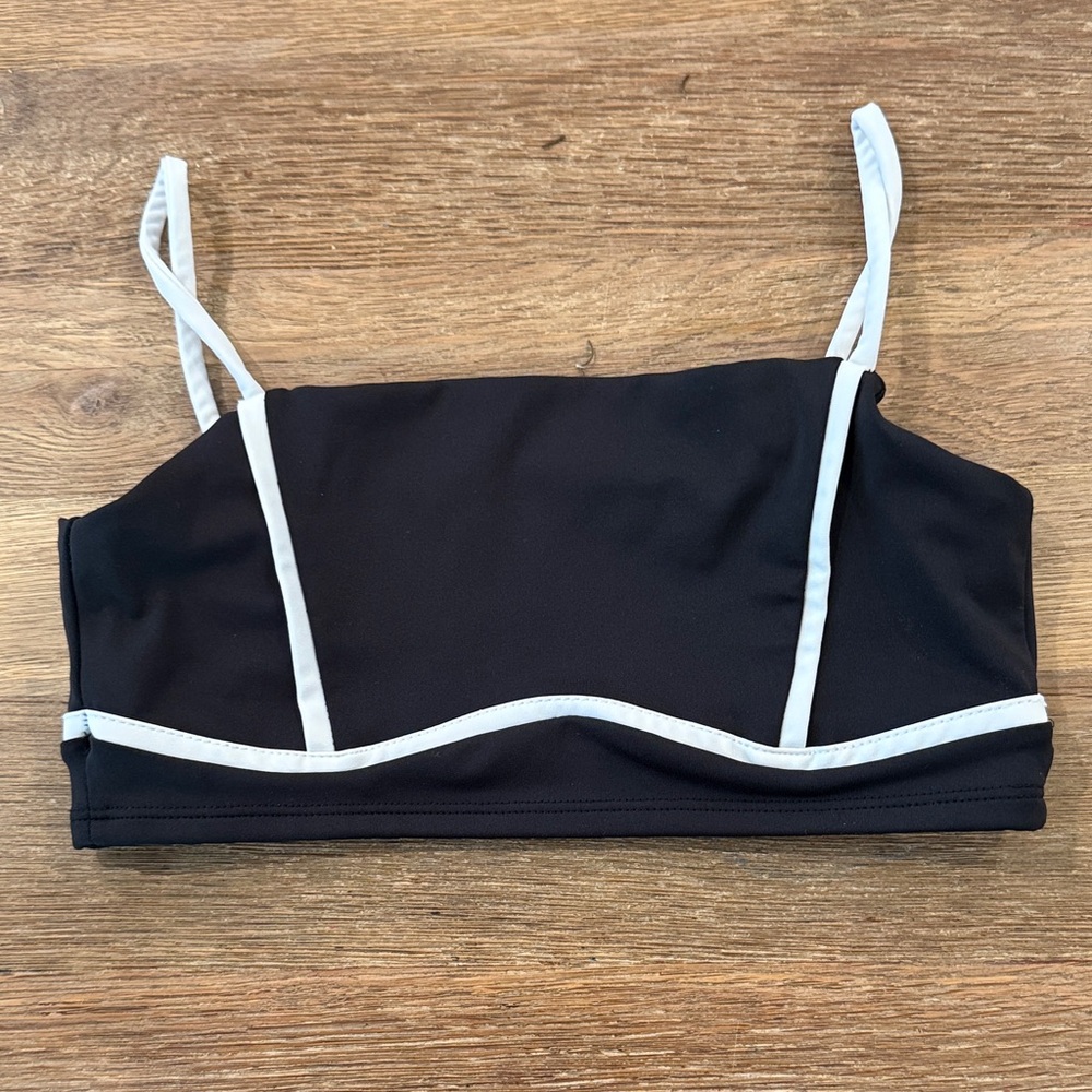 Tiger Friday Black Crop Top